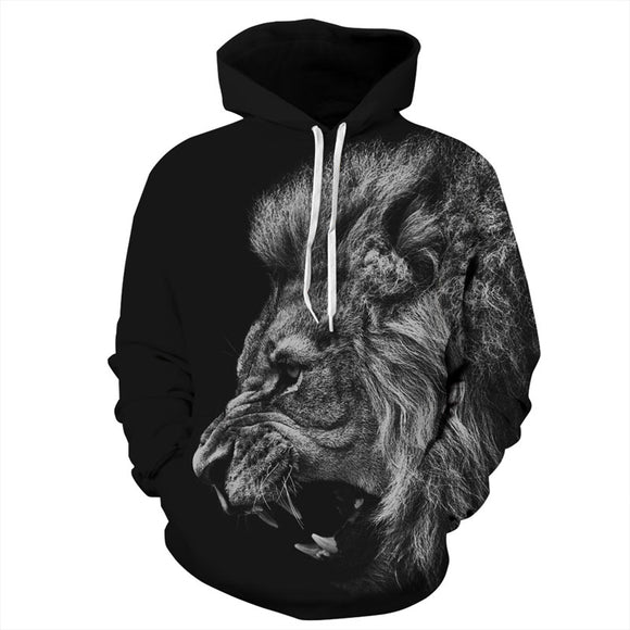 Ferocious Lion Black